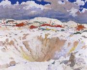 The Big Crater William Orpen